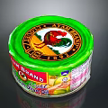 AYAM BRAND Premium Light Olive Oil Food Can With Rooster Logo Packaging Design