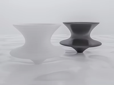 Modern single chair armchair 3d model