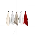 Assorted Color Cotton Towels with Stylish Geometric Designs for Bathroom Decor