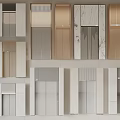 Elevator Hall Elevator Door Elevator Button Lobby Elevator 3d model