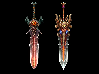 The Modern Sword 3d model The Modern Sword 3d model