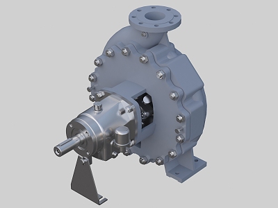 Water pump 3d model