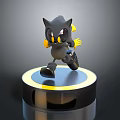 Robot Assistant Small Robot Butler Robot Butler Figure Game Figure 3d model