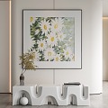 modern decorative painting 3d model