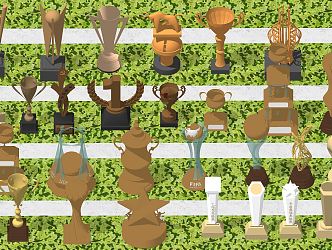 Modern Trophy 3d model