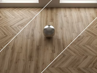 Modern Flooring Wood Flooring 3d model