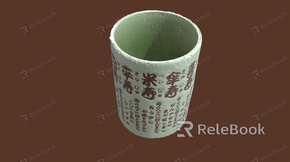 Japanese Cup Tea Cup model