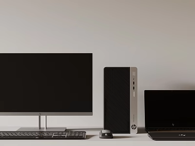 Computer 3d model