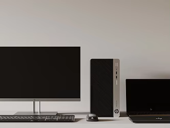 Computer 3d model