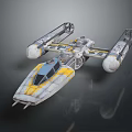 Modern Spaceship Spacecraft 3d model