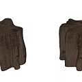 Rustic Wooden Tree Stump Stools With Natural Wood Texture And Design