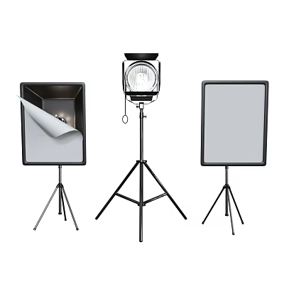 Studio Studio fill light Photography light fill light 3d model