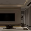 Modern Minimalist Open Living And Dining Room Design With Hidden Ceiling Lights And Elegant Furnishings