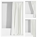 White Curtains As Daily Washing Products For Home Use And Decor Styles