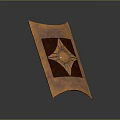 Medieval Shield Ancient Shield Defensive Weapon Ancient Shield Iron Shield Protective Shield Wooden Shield 3d model