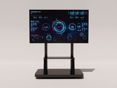 Modern all-in-one TV all-in-one model