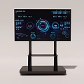 Modern all-in-one TV all-in-one 3d model