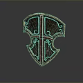 Medieval Shield Ancient Shield Defensive Weapon Ancient Shield Iron Shield Protective Shield Wooden Shield 3d model
