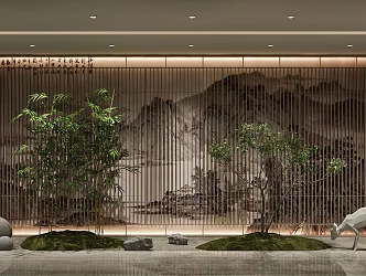 New Chinese Entrance 3d model