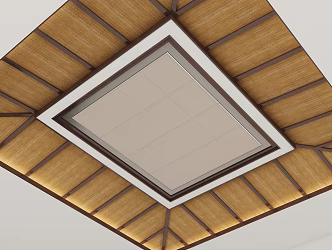 New Chinese Ceiling 3d model