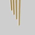 Elegant Modern Wall Lamps With Gold Frame And White Body Design