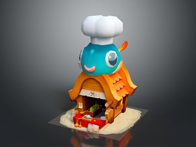 Market Fruit Stall Spice Farmers Market Early Market Farmers Stall Retail Stall Farmers Products Food Truck 3d model