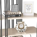 Bookshelf Storage Rack Display Rack 3d model