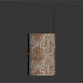 Industrial Pipeline Internal Structure With Metal Components Circular Design And Rusty Surface