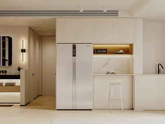 Modern Entrance Sink 3d model