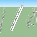 Hardware escalator 3d model