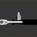 Screwdriver flat screwdriver Phillips screwdriver tool hardware tool processing tool 3d model