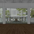 Modern Architecture Longhua Jingshe 3d model