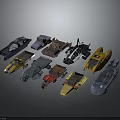 Assorted Colorful Miniature Toy Cars With Various Types And Designs Collection