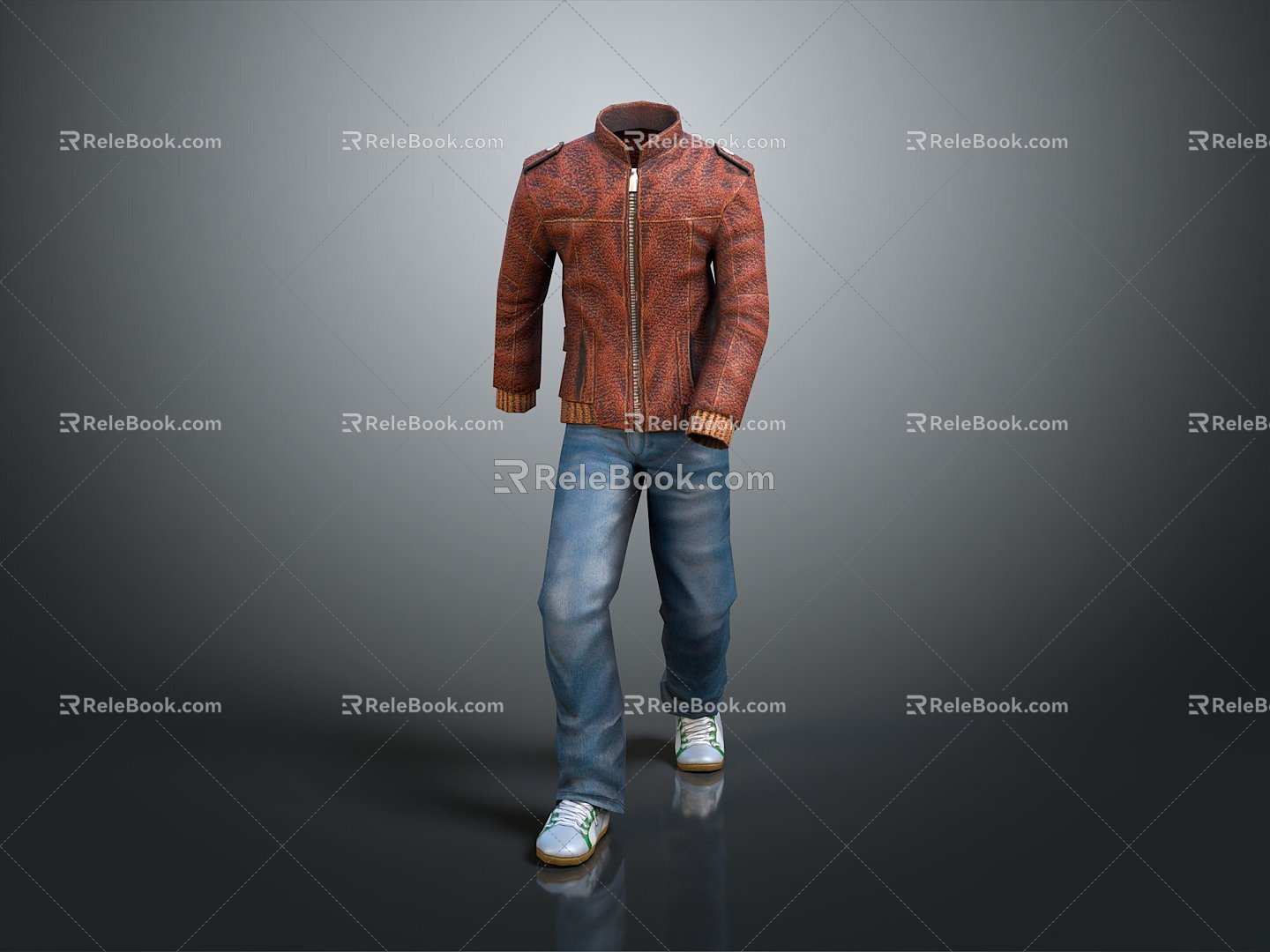 Jacket Leather Jacket Fashion Jacket Casual Jacket Windproof Jacket Windproof Jacket Denim Jacket Men Jacket 3d model