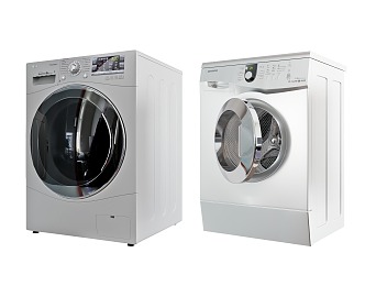 Modern washing machine 3d model