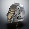 Modern Robot Head Robot Head 3d model
