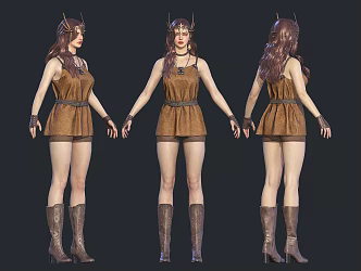 Battle Goddess 3d model