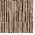 Log wooden background wall 3d model