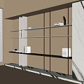 Bookshelf 3d model
