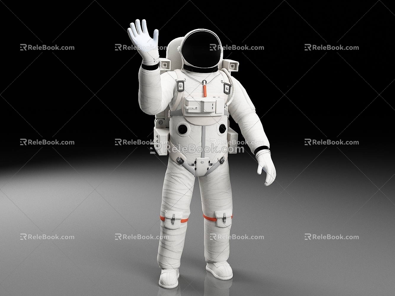 Astronaut Astronaut Space Suit 3d model