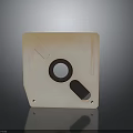 Light Wooden Square Panel With Circular Hole And Rectangular Slot Design