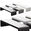 Stylish Modern Sofa Benches In Black White Gray With Upholstered Seats And Contemporary Design