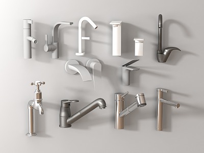 Modern faucet 3d model