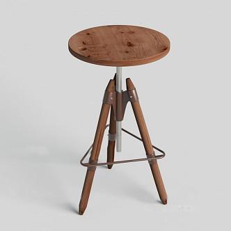 Bar stool 3d model