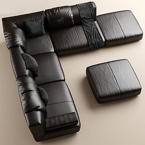 Combination sofa 3d model