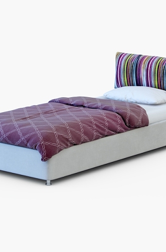 Single Bed 3d model