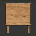 Wooden Entryway Side Cabinet With Open Shelf Natural Wood Tone And Sturdy Legs