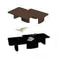 Modern Middle Ancient Tea Table 3d model