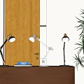Flos Metal Table Lamp Fusa Work Lamp Rocker Arm Table Lamp Folding Table Lamp Desk Lamp 3d model