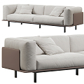 Modern MISSANA double sofa 3d model